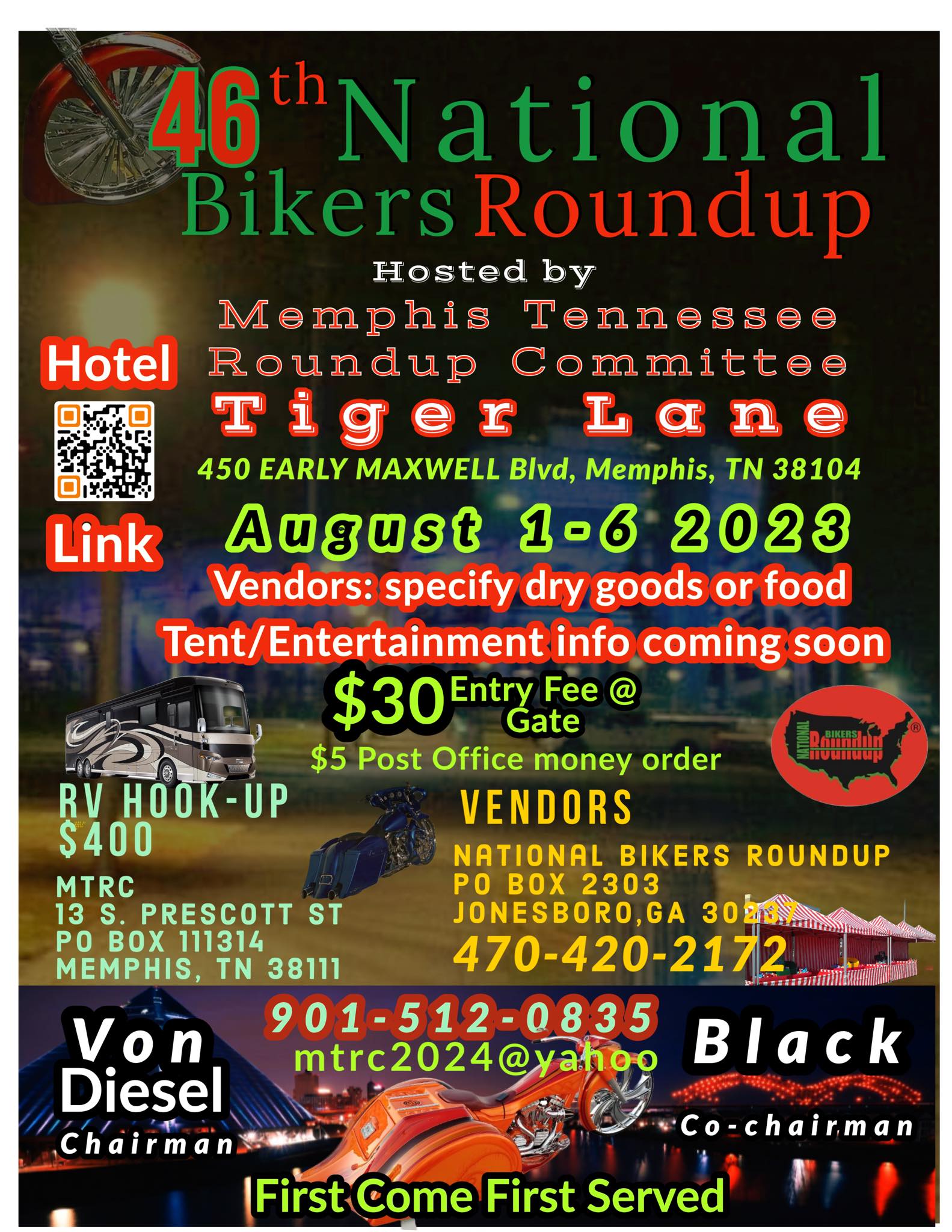 National Bikers Weekend 2023 is Back!! And we're in it!! 