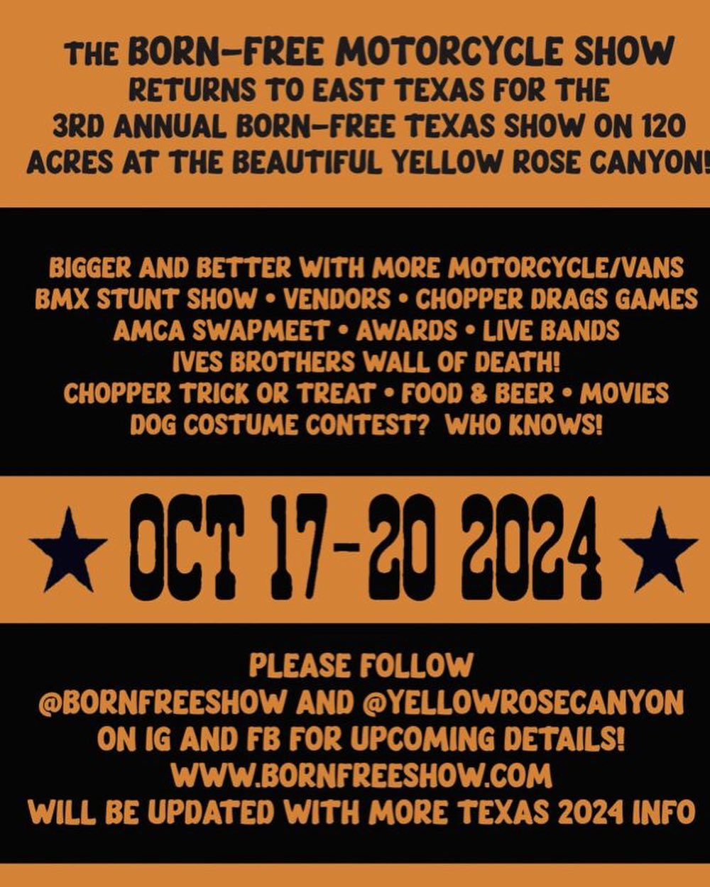Born-Free Show Texas 2024